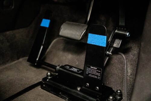 Quick Release Left Foot Accelerator